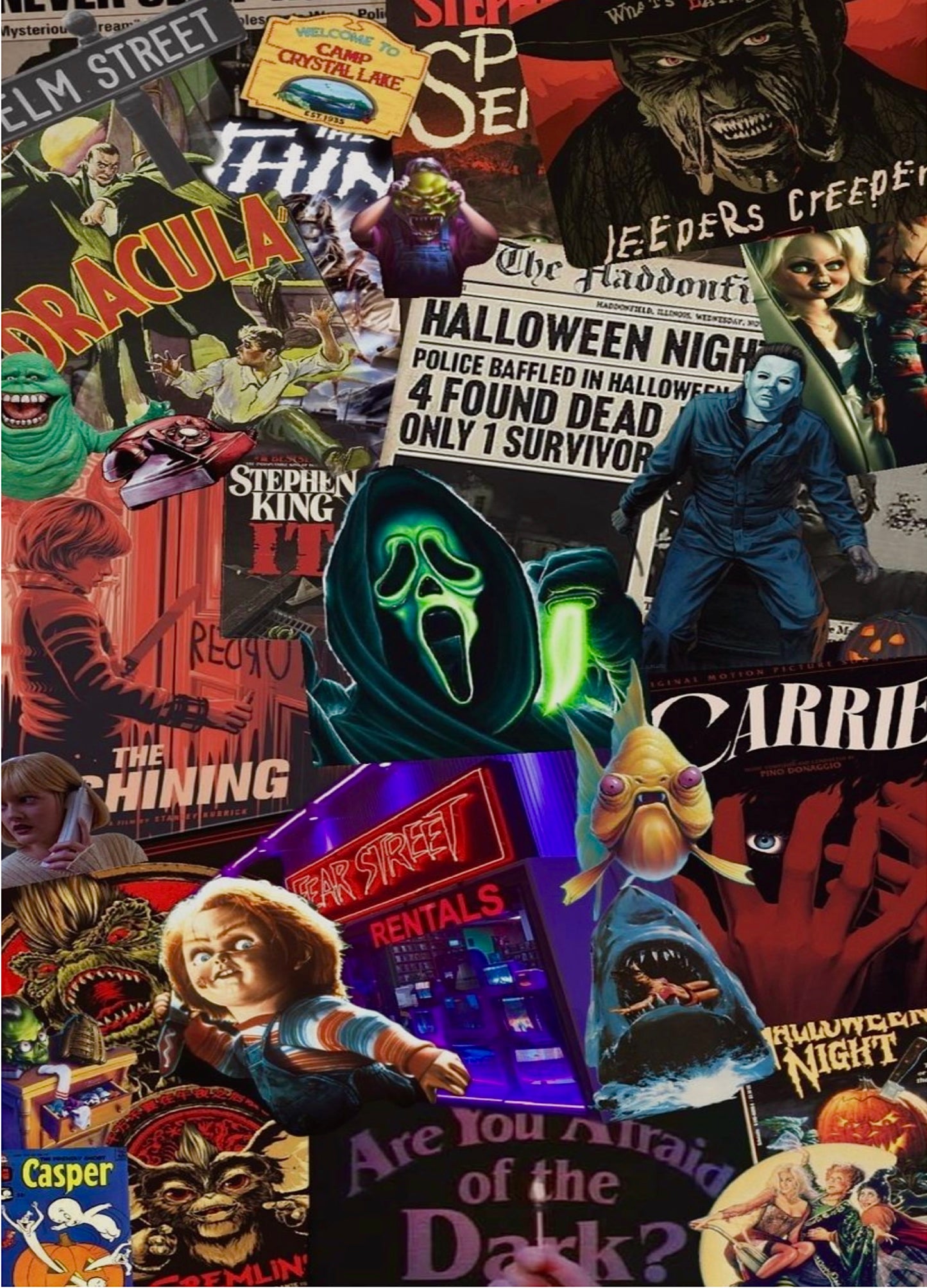 12x8 150 PIECE HORROR PUZZLE