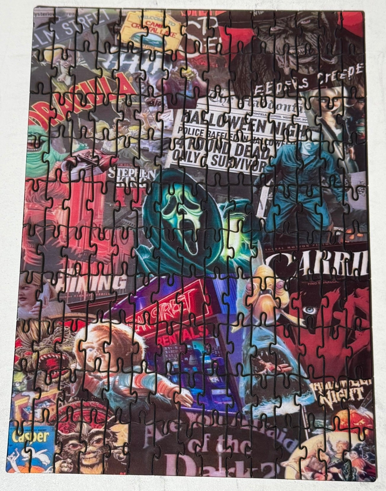 12x8 150 PIECE HORROR PUZZLE